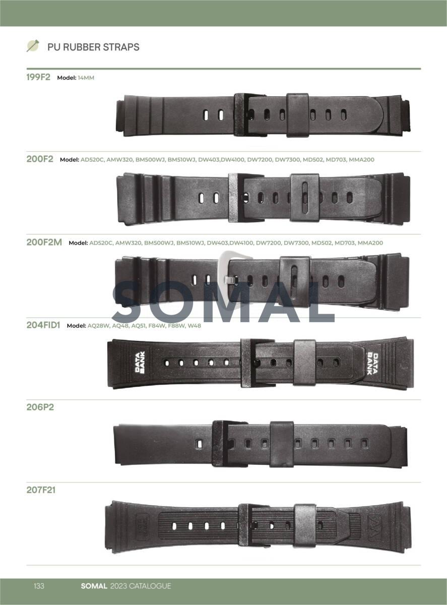 PU Rubber Straps